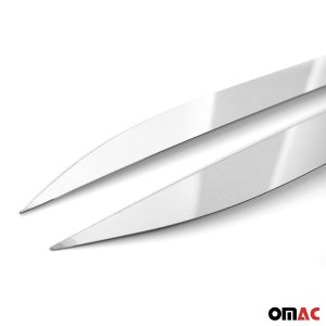 Mercedes Sprinter W907 Rear Window Trim - Omac - S.Steel - Gloss Silver - 2018